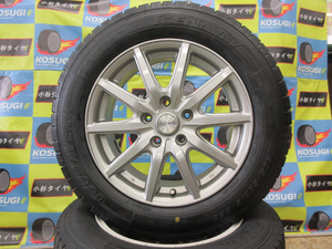 １６インチ　中古スタッドレスセット　205/60R16　グッドイヤー　ナビ7　6.5-16　5H114.3　+38　AQUA