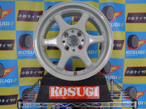 美品　5ZIGEN　プロレーサー　キャノンボール　6J-15　4H100　+38　中古ホイール　神奈川県