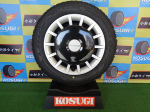 1台限定！　ムーヴキャンバス　純正スチール　14インチ　155/65R14　ブリザックVRX2　中古スタッドレスセット　神奈川県