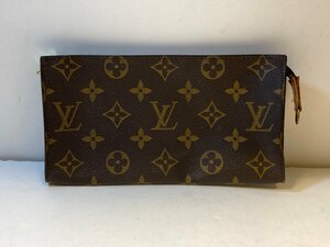 LOUIS VUITTON 　ルイヴィトン　モノグラム 　キャンバス 　バケット　 付属品 ポーチ　 小物入れ 　ブラウン　