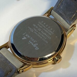agnes b. アニエスベー  マルチェロ ソーラー腕時計  FBSD717  V117-KFT0  TiCTAC別注モデル の画像8