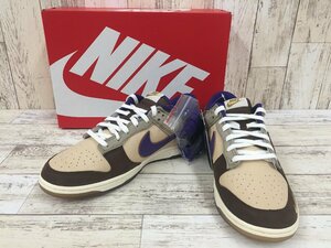 148BH NIKE DUNK LOW PRM DQ5009-268 ナイキ ダンクロー【中古・美品】