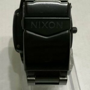 160A NIXON ニクソン 時計 アナログ 黒【ジャンク】の画像5