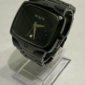 160A NIXON ニクソン 時計 アナログ 黒【ジャンク】の画像1