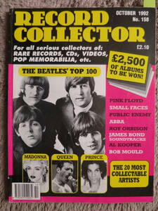 【Record Collector】1992年10月 Vol.158、Beatles、Pink Floyd、Small Faces、ABBA、Roy Orbison