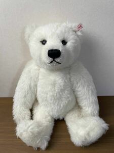 Steiff シュタイフ Polar Ted テディベア ホワイト 白 限定2000体 約39㎝ ぬいぐるみ 2005年