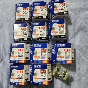 EPSON 純正インクカートリッジ ICBK82×6 ICCL82×6 セット　アタッシュケース　新品