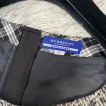 【美品】BURBERRYバーバリーブルーレーベル　付け襟付ツイードワンピース_画像5