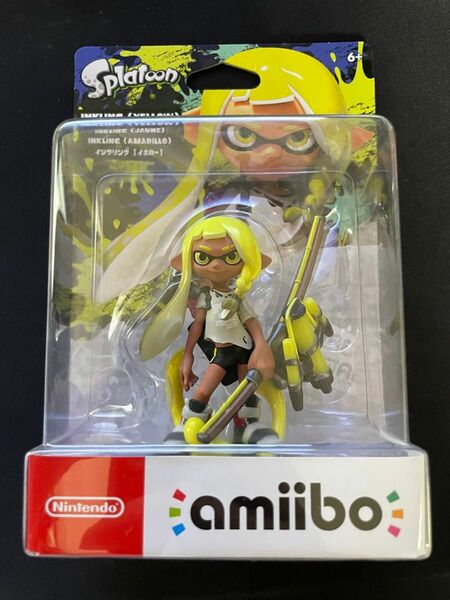 任天堂 amiibo アミーボ スプラトゥーン3 インクリング　イエロー　未開封