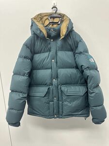 ノースフェイス NORTH FACE キャンプシエラショート（メンズ）サイズL ダウンジャケット ND92230 ポンデローサグリーン