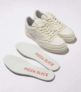 Reebok PIZZA SLICE CLUB C 85 28cm US10 未使用 リーボッククラブシー ピザスライス