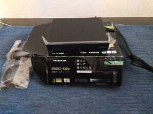 REC-ON HVTR-BCTX3　録画テレビチューナー + HDCZ-UTL4K/E 外付ハードディスク 4TB 黒　(アイ・オー・データ)セット　送料無料