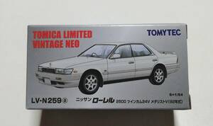 即決！ トミカ リミテッド ヴィンテージ ネオ LV-N259a 日産 ローレル 2500 ツインカム24V メダリストV 92年式 (白) 新品・未使用品