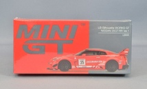 即決！ TRUESCALE MINI GT 1/64 LB-シルエットワークス GT ニッサン 35GT-RR バージョン 1 レッド 右ハンドル 新品・未開封品_画像1