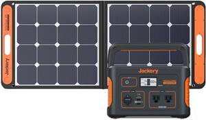  супер можно использовать портативный источник питания солнечная панель комплект 708 SolarSaga100 комплект солнечная панель 100W оригинальный синусоидальная волна кемпинг предотвращение бедствий товары Jackery