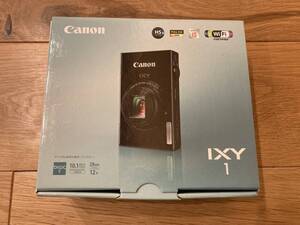 【新品.未使用】CANON IXY1BK MADE IN JAPAN IXY最後の日本製　撮影時のみの開梱です。