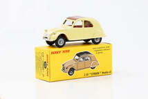 DINKY TOYS 1/43 ディンキー シトロエン 2CV ベージュ Citroen 2CV 復刻版 ミニカー_画像1