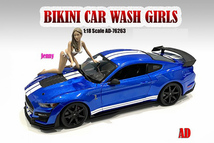 アメリカン ジオラマ 1/18 フィギア ビキニ カーウォッシュ ガール ジェニー American Diorama Figures Bikini Car Wash Girl Jenny_画像2