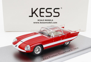 KESS-MODEL 1/43 アルファロメオ 6C 3000 スーパーフロー II 1956 ALFA ROMEO SUPERFLOW PININFARINA
