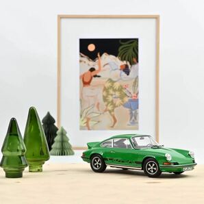 ノレブ 1/18 ポルシェ 911 カレラ RS 1973 グリーン NOREV PORSCHE 911 Carrera RSの画像3