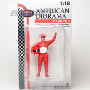 アメリカン ジオラマ 1/18 フィギア レーシング レジェンド 90s-B American Diorama Figure Racing Legend