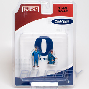 アメリカン ジオラマ 1/43 フィギア メカニック セット 2 ジョン & トニー American Diorama Figure 1/43 Mechanic Set II