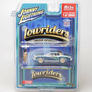 【レア！チェイス】Johnny Lightning 1/64 シボレー モンテカルロ 1978 ローライダー フィギア付き Lowriders Chevrolet JLCP7458