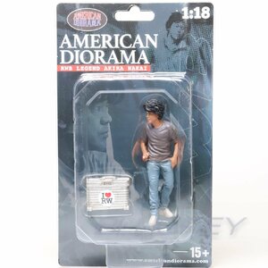 アメリカン ジオラマ 1/18 RWB 中井啓 + スーツケース ラウヴェルト American Diorama Figure Akira Nakai #2 フィギュア
