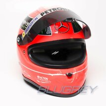 ミニ ヘルメット 1/2 ミハエル・シューマッハ 2012年シーズン メルセデスGP F1 SCHUBERTH M. SCHUMACHER レプリカ_画像4