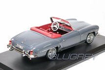 ノレブ 1/18 メルセデス 190 SL 1957 グレー フル開閉機構 NOREV Mercedes Benz 183402_画像2