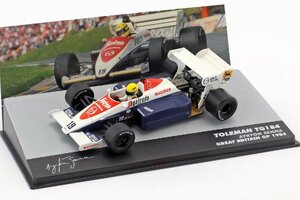 アルタヤ 1/43 トールマン F1 TG184 イギリスGP #19 アイルトン・セナ 1984 TOLEMAN AYRTON SENNA