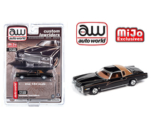 autoworld 1/64 キャデラック エルドラド 1975 ブラック ローライダー MiJo限定 Cadillac Eldorado CP7719 オートワールド ミニカー_画像1