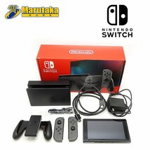 １円スタート！ ニンテンドースイッチ Nintendo Switch ブラック 本体 ゲーム 逸品質屋 丸高 尼崎 a22r694_画像1