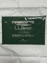 送料無料●未使用未開封●L.L.Bean 2WAYミニボストン LEE 特別付録 ショルダーバッグ_画像6