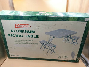 Y1-308 ★Coleman コールマン Alminium Picnic Table / 170-5564★