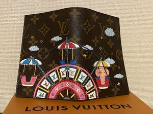 LOUIS VUITTON ◆ルイ・ヴィトン◆パスポートケース◆未使用◆希少◆ヴィヴィエンヌ◆遊園地◆観覧車◆モノグラム◆保存袋.箱.ショッパー付