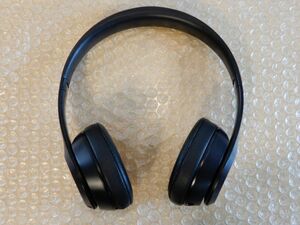 1円〜 中古品 Beats Solo3 ワイヤレスヘッドホン A1796 ブラック 黒 ビーツ ヘッドフォン ヘッドホン 現状渡し