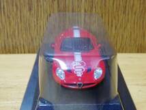 京商 1/64 アルファロメオ ミニカーコレクション4　Alfa Romeo TZ3 Corsa　TZ3コルサ　赤　レッド　ブリスター未開封品_画像3