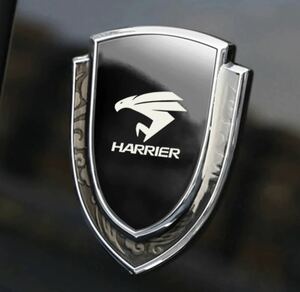 ★ HARRIER★ハリアー★金属製★エンブレム★黒×銀★1枚★新品★