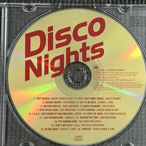 ディスコナイツ　DISCO NIGHTS 70's CD ディスクのみ