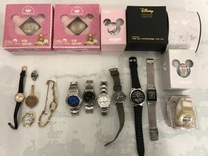 腕時計 懐中時計 メンズ/レディース プライズ含む ジャンク品 まとめ売り / Disney CASIO ディズニー カシオ ウォッチ 景品 い689a