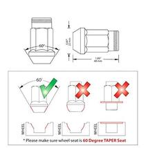 ロックナット ホイールナット 高品質 アルミ 車 赤 M12 P1.25 20個 セット オシャレ カスタム 外装 カッコイイ 盗難防止 メタリック 1_画像3