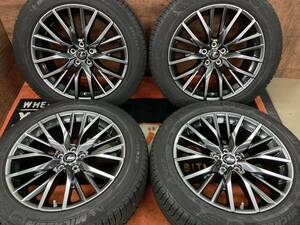 ◆美品!!レクサス RX Fスポーツ純正 20インチ◆8J+30 114.3-5H◆MICHELIN X-ICE XI3 235/55-20◆LEXUS ‐ RX F SPORT◆RX300 RX450h RX200t