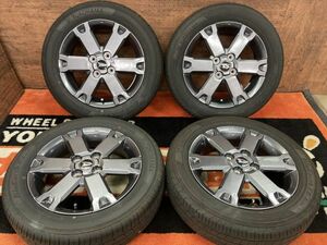 ◆夏用Set◆ 安心画像多数!【23~22年製】ダイハツ純正 タフト 15インチ 4.5J ET45 165/65R15 タイヤ交換 ガンメタ 溝ありブルーアース付き!