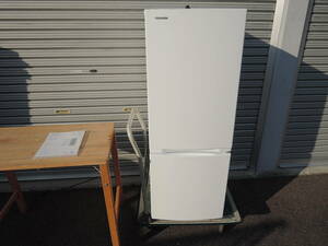 東芝 2ドア 冷蔵庫 23年購入 東芝 ノンフロン冷凍冷蔵庫 GR-U15BS 2022年製 153L