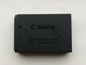 canon LP-E12 純正品　キヤノン　バッテリーパック