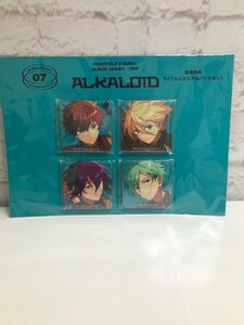 あんさんぶるスターズ!! TRIP VOLUME7 ALKALOID 有償特典 アイドルスクエア缶バッジセット 231229SK910039