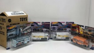 ホットウィール　Hot Wheels チームトランスポート アソート ミニカー４台セット 240109AG100110