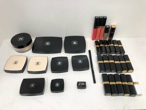 CHANEL シャネル 化粧品 まとめ売り メイクパレット フェイスパウダー 口紅 アイシャドウ チーク アイライナー など 231213SK460027