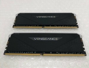 【ジャンク品】 CORSAIR VENGEANCE コルセア DDR4 32GB(2×16GB） デスクトップ用メモリ 動作未確認 240104SK060219